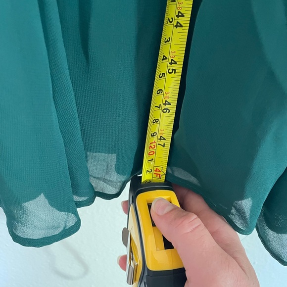 David’s Bridal bridesmaid dress size 2 juniper - Picture 5 of 5